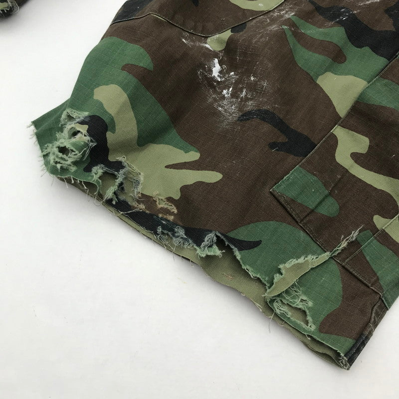 【中古美品】【メンズ】 INNOCENCE イノセンス SHORT PANTS ショートパンツ 短パン KHAKI.CAMO SIZE:XL タグ付 153-260613-io-35-fuzh 万代Net店