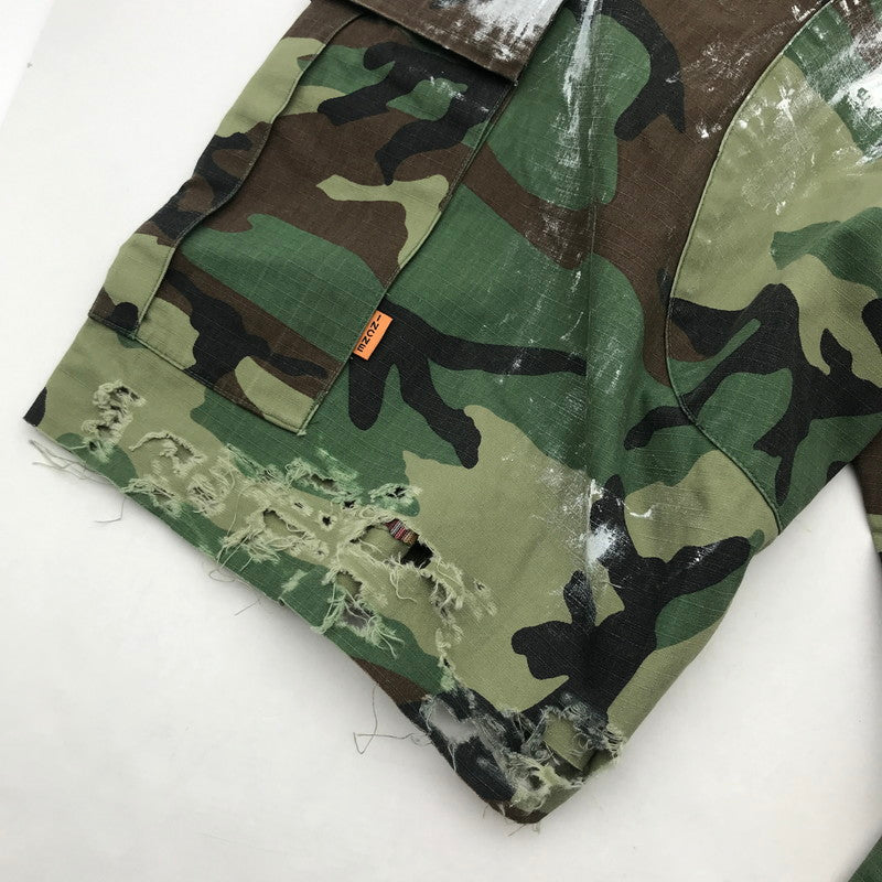 【中古美品】【メンズ】 INNOCENCE イノセンス SHORT PANTS ショートパンツ 短パン KHAKI.CAMO SIZE:XL タグ付 153-260613-io-35-fuzh 万代Net店