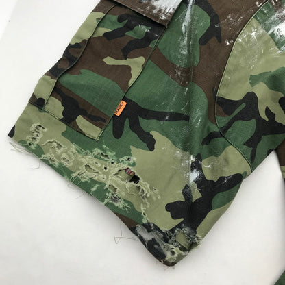 【中古美品】【メンズ】 INNOCENCE イノセンス SHORT PANTS ショートパンツ 短パン KHAKI.CAMO SIZE:XL タグ付 153-260613-io-35-fuzh 万代Net店