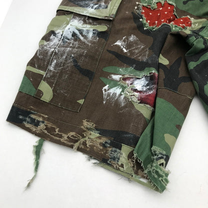 【中古美品】【メンズ】 INNOCENCE イノセンス SHORT PANTS ショートパンツ 短パン KHAKI.CAMO SIZE:XL タグ付 153-260613-io-35-fuzh 万代Net店