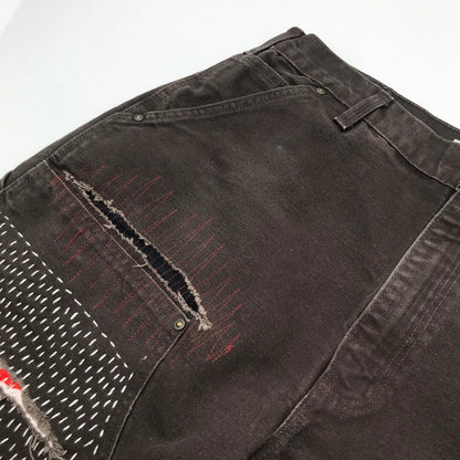 【中古品】【メンズ】 INNOCENCE イノセンス SHORT PANTS ショートパンツ 短パン BROWN.DENIM SIZE:34 ※品質タグ欠品 153-260613-io-36-fuzh 万代Net店