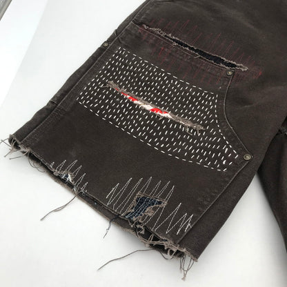 【中古品】【メンズ】 INNOCENCE イノセンス SHORT PANTS ショートパンツ 短パン BROWN.DENIM SIZE:34 ※品質タグ欠品 153-260613-io-36-fuzh 万代Net店