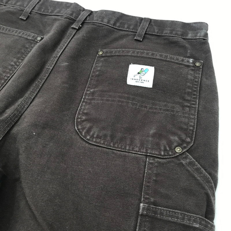 【中古品】【メンズ】 INNOCENCE イノセンス SHORT PANTS ショートパンツ 短パン BROWN.DENIM SIZE:34 ※品質タグ欠品 153-260613-io-36-fuzh 万代Net店