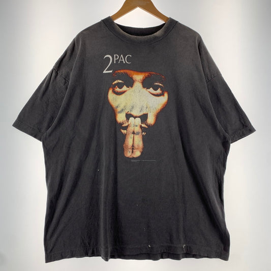 【中古品】【メンズ】 SAINT MICHAEL セントマイケル SM-HR8-0000-C14 2PAC SS T-SHIRT BLACK SIZE:XXL メンズ Tシャツ 140-260613-io-18-fuzh 万代Net店
