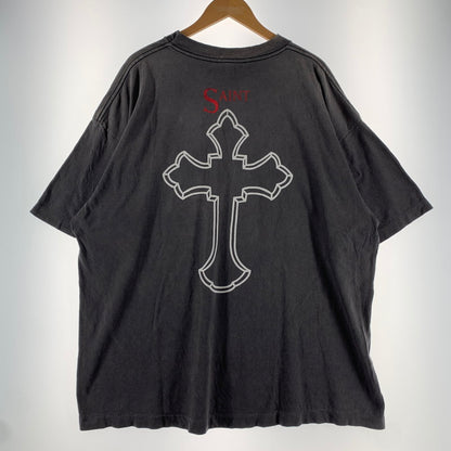 【中古品】【メンズ】 SAINT MICHAEL セントマイケル SM-HR8-0000-C14 2PAC SS T-SHIRT BLACK SIZE:XXL メンズ Tシャツ 140-260613-io-18-fuzh 万代Net店