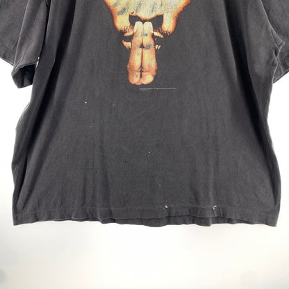 【中古品】【メンズ】 SAINT MICHAEL セントマイケル SM-HR8-0000-C14 2PAC SS T-SHIRT BLACK SIZE:XXL メンズ Tシャツ 140-260613-io-18-fuzh 万代Net店