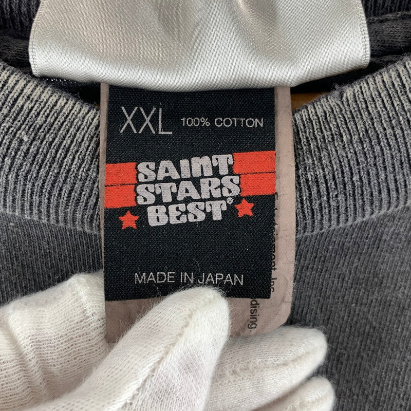 【中古品】【メンズ】 SAINT MICHAEL セントマイケル SM-HR8-0000-C14 2PAC SS T-SHIRT BLACK SIZE:XXL メンズ Tシャツ 140-260613-io-18-fuzh 万代Net店