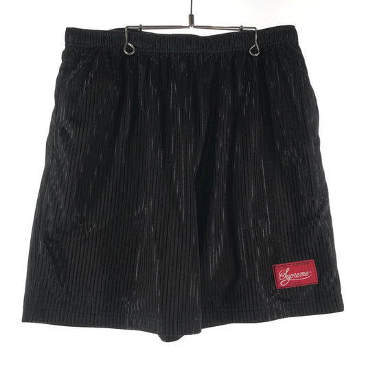 【中古品】【メンズ】 SUPREME シュプリーム GRADIENT MESH STRIPE グラディエント メッシュ ストライプ BAGGY SHORT バギー ショートパンツ 短パン BLACK SIZE:M 23SS ※使用感有 色抜けあり 149-260613-io-38-fuzh 万代Net店