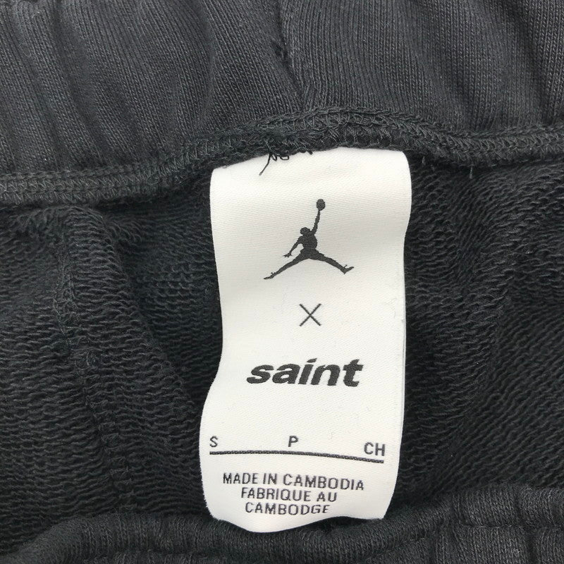 【中古品】【メンズ】 JORDAN BRAND×SAINT MICHAEL ジョーダンブランド セントマイケル SWEAT PANTS スウェットパンツ BLACK 26SS SIZE:S 153-260613-io-32-fuzh 万代Net店