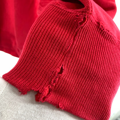 【中古品】【メンズ】 LEE リー 80年代 スウェット RED CROSS GRAIN.SUA製 SIZE:不明 メンズ ダメージ加工あり 145-260613-io-19-fuzh 万代Net店