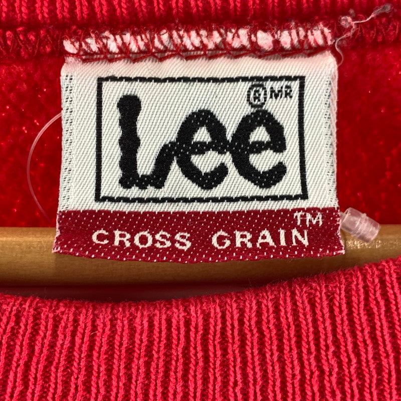 【中古品】【メンズ】 LEE リー 80年代 スウェット RED CROSS GRAIN.SUA製 SIZE:不明 メンズ ダメージ加工あり 145-260613-io-19-fuzh 万代Net店
