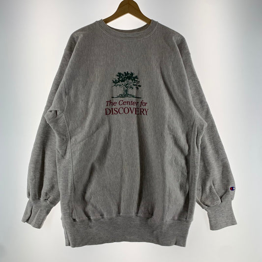 【中古品】【メンズ】 CHAMPION チャンピオン 90年代 REVERSE WEAVE SWEAT SHIRT GRAY.FOREST.MEXICO製 SIZE:XXL メンズ スウェット 汚れあり 145-260613-io-21-fuzh 万代Net店