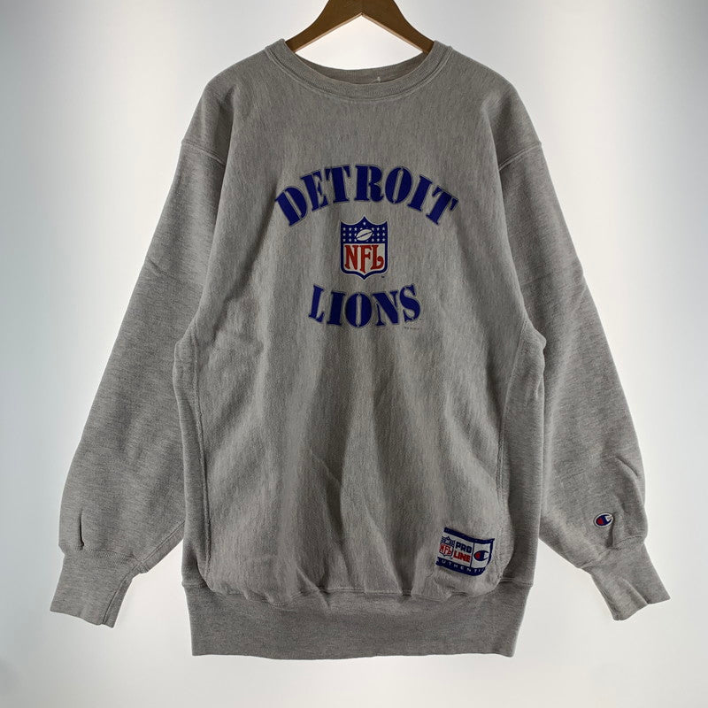 【中古品】【メンズ】 CHAMPION チャンピオン 90年代 REVERSE WEAVE GRAY.カレッジ.メキシコ製 NFL SIZE:XXL メンズ スウェット 汚れあり 145-260613-io-20-fuzh 万代Net店