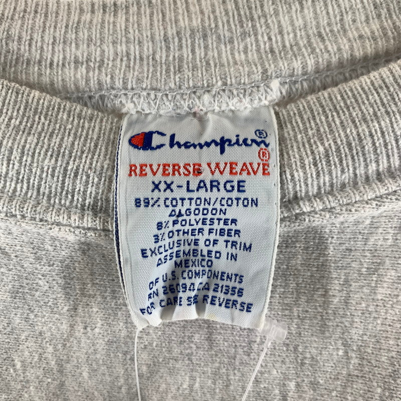 【中古品】【メンズ】 CHAMPION チャンピオン 90年代 REVERSE WEAVE GRAY.カレッジ.メキシコ製 NFL SIZE:XXL メンズ スウェット 汚れあり 145-260613-io-20-fuzh 万代Net店