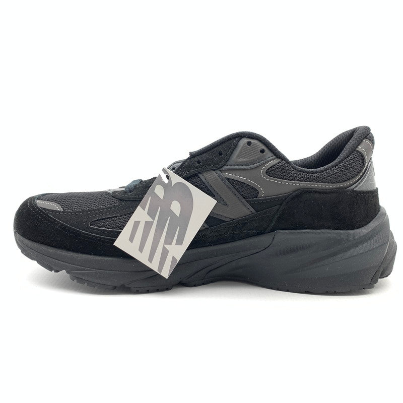 【中古美品】【メンズ】 NEW BALANCE 990V6 U990BB6 TRIPLE BLACK ニューバランス 990V6 トリプルブラック スニーカー シューズ 靴 162-260614-gm-10-fuz サイズ：27cm カラー：ブラック 万代Net店