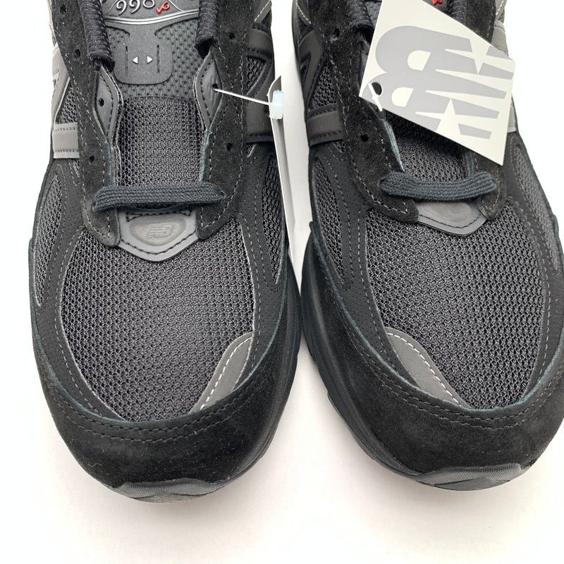 【中古美品】【メンズ】 NEW BALANCE 990V6 U990BB6 TRIPLE BLACK ニューバランス 990V6 トリプルブラック スニーカー シューズ 靴 162-260614-gm-10-fuz サイズ：27cm カラー：ブラック 万代Net店