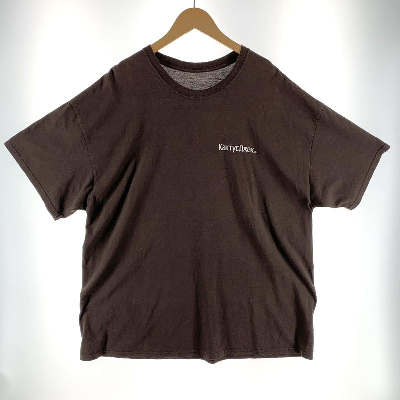 【中古品】【メンズ】 TRAVIS SCOTT × FORTNITE トラヴィス・スコット×フォートナイト コラボ Astronomical Fortnite S/S TEE 半袖Tシャツ 142-260615-vt-95-fuzh サイズ：XL カラー：ブラウン 万代Net店