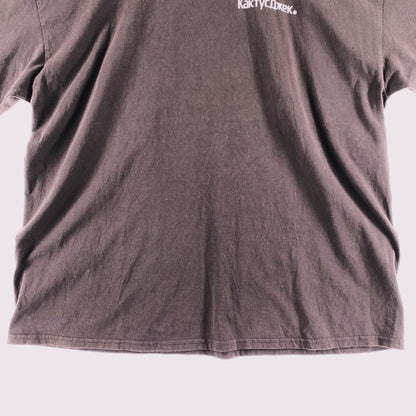 【中古品】【メンズ】 TRAVIS SCOTT × FORTNITE トラヴィス・スコット×フォートナイト コラボ Astronomical Fortnite S/S TEE 半袖Tシャツ 142-260615-vt-95-fuzh サイズ：XL カラー：ブラウン 万代Net店