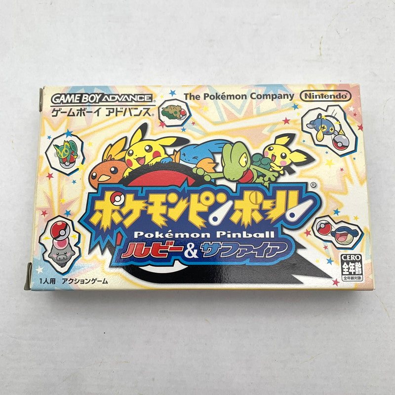 【中古美品】 GBA ポケモンピンボール ルビー＆サファイア 023-260615-MO-07-fuzh 万代Net店