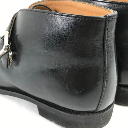 【中古品】【メンズ】 REGAL リーガル シングルモンクストラップ ブーツ 靴 165-260930-mh-12-fuzh サイズ：25cm カラー：ブラック 万代Net店
