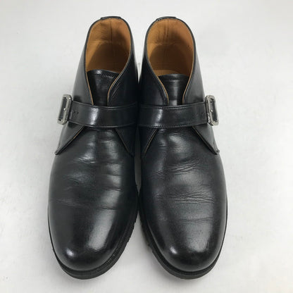 【中古品】【メンズ】 REGAL リーガル シングルモンクストラップ ブーツ 靴 165-260930-mh-12-fuzh サイズ：25cm カラー：ブラック 万代Net店