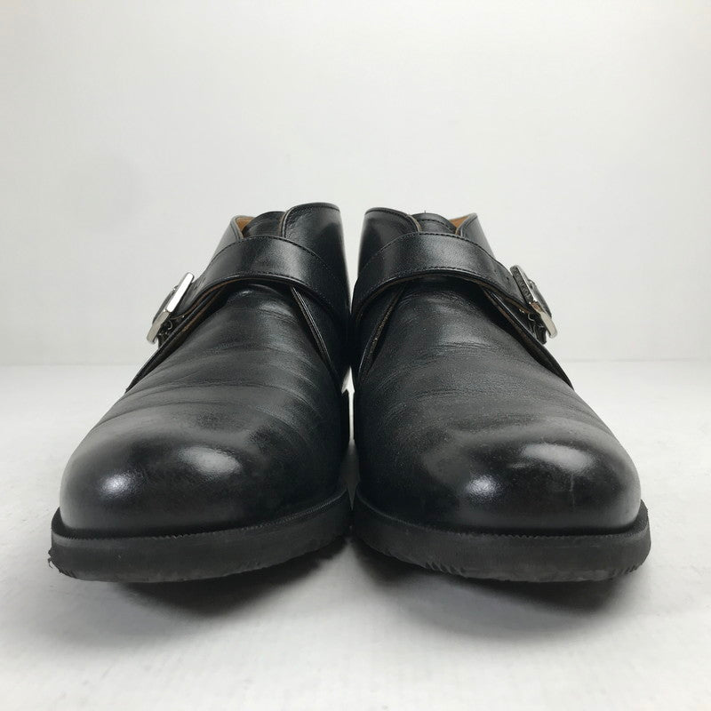 【中古品】【メンズ】 REGAL リーガル シングルモンクストラップ ブーツ 靴 165-260930-mh-12-fuzh サイズ：25cm カラー：ブラック 万代Net店