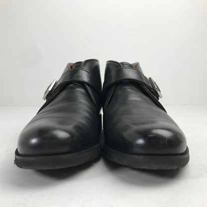 【中古品】【メンズ】 REGAL リーガル シングルモンクストラップ ブーツ 靴 165-260930-mh-12-fuzh サイズ：25cm カラー：ブラック 万代Net店