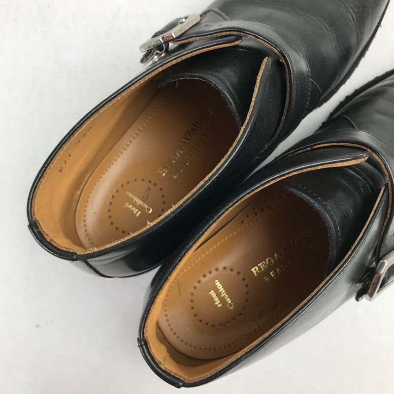 【中古品】【メンズ】 REGAL リーガル シングルモンクストラップ ブーツ 靴 165-260930-mh-12-fuzh サイズ：25cm カラー：ブラック 万代Net店