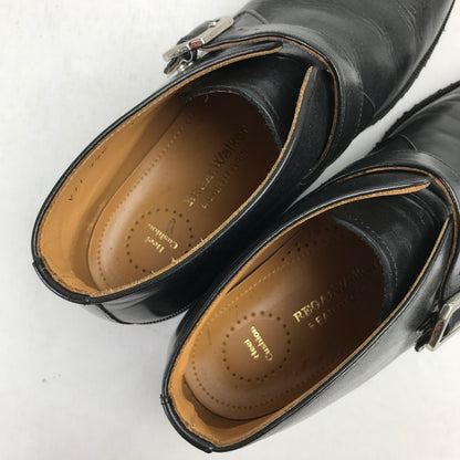 【中古品】【メンズ】 REGAL リーガル シングルモンクストラップ ブーツ 靴 165-260930-mh-12-fuzh サイズ：25cm カラー：ブラック 万代Net店