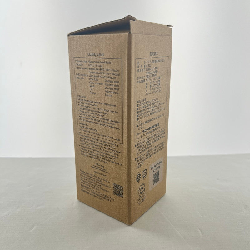 【中古美品】 未使用 開封品 TIGER タイガー MMZ-K035 ステンレス製 携帯用 魔法瓶 まほうびん 水筒 ボトル 0.3l 101-260615-mh-01-fuz 万代Net店