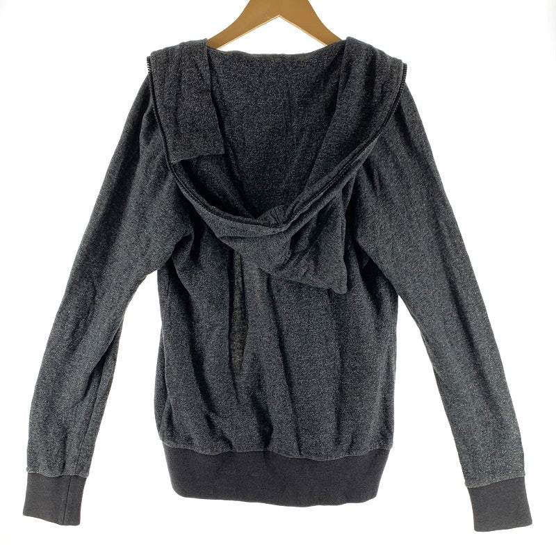 【中古品】【レディース】 VIVIENNE WESTWOOD RED LABEL ヴィヴィアン・ウエストウッド レッドレーベル ポイント刺繍 ダブルジップ パーカー 170-260615-vt-96-fuzh サイズ：3 カラー：グレー 万代Net店