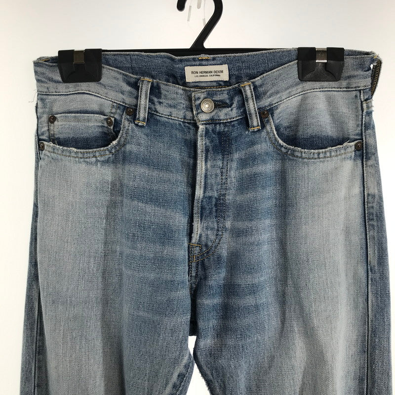 【中古品】【メンズ】 RON HERMAN ロンハーマン デニム パンツ ジーンズ ボトムス 古着 152-260729-mh-04-fuzh サイズ：31 カラー：ライトブルー 万代Net店