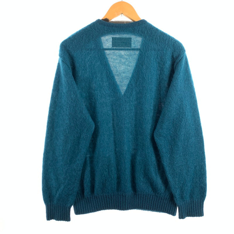 【中古品】【メンズ】 WACKO MARIA WOOL CARDIGAN ワコマリア ウールカーディガン トップス ニット ブランド 古着 140-260614-gm-04-fuz サイズ：M カラー：グリーン 万代Net店