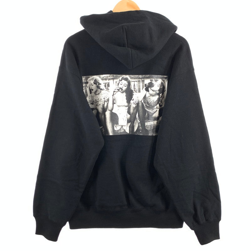 【中古品】【メンズ】 WACKO MARIA×ELLEN VON UNWERTH PULLOVER HOODIE 25SS ワコマリア×エレン・フォン・アンワース プルオーバーフーディ パーカー ブランド 古着 140-260614-gm-03-fuz サイズ：M カラー：ブラック 万代Net店