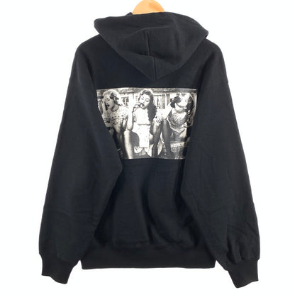 【中古品】【メンズ】 WACKO MARIA×ELLEN VON UNWERTH PULLOVER HOODIE 25SS ワコマリア×エレン・フォン・アンワース プルオーバーフーディ パーカー ブランド 古着 140-260614-gm-03-fuz サイズ：M カラー：ブラック 万代Net店