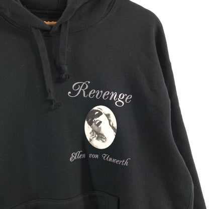 【中古品】【メンズ】 WACKO MARIA×ELLEN VON UNWERTH PULLOVER HOODIE 25SS ワコマリア×エレン・フォン・アンワース プルオーバーフーディ パーカー ブランド 古着 140-260614-gm-03-fuz サイズ：M カラー：ブラック 万代Net店