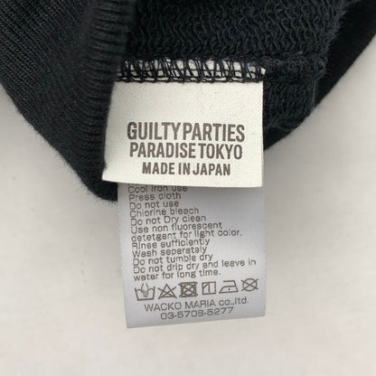 【中古品】【メンズ】 WACKO MARIA×ELLEN VON UNWERTH PULLOVER HOODIE 25SS ワコマリア×エレン・フォン・アンワース プルオーバーフーディ パーカー ブランド 古着 140-260614-gm-03-fuz サイズ：M カラー：ブラック 万代Net店