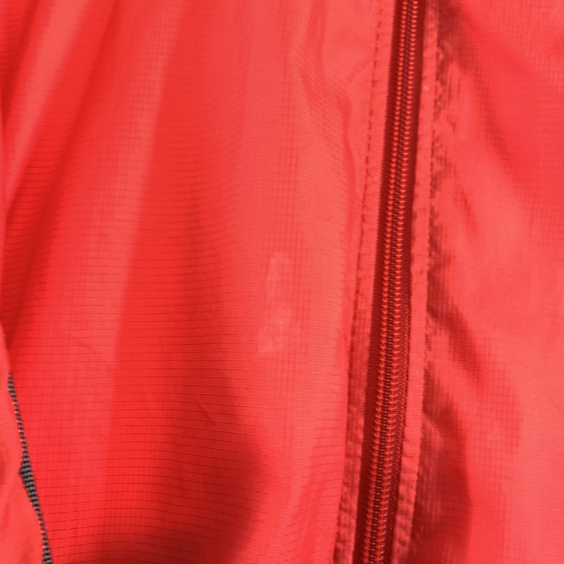 【中古品】【メンズ】 ADIDAS 万国旗タグ 90S NYLON JACKET ナイロンジャケット アウター 上着 RED SIZE:O 90年代 ※汚れ・ほつれ有 146-260920-io-11-fuzh カラー：レッド 万代Net店