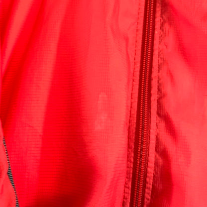 【中古品】【メンズ】 ADIDAS 万国旗タグ 90S NYLON JACKET ナイロンジャケット アウター 上着 RED SIZE:O 90年代 ※汚れ・ほつれ有 146-260920-io-11-fuzh カラー：レッド 万代Net店