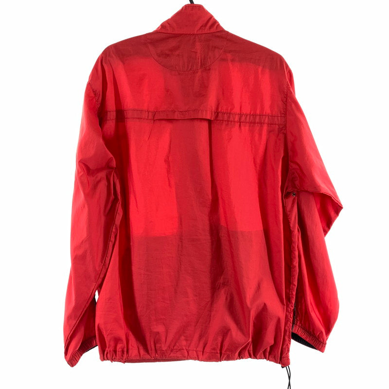 【中古品】【メンズ】 ADIDAS 万国旗タグ 90S NYLON JACKET ナイロンジャケット アウター 上着 RED SIZE:O 90年代 ※汚れ・ほつれ有 146-260920-io-11-fuzh カラー：レッド 万代Net店