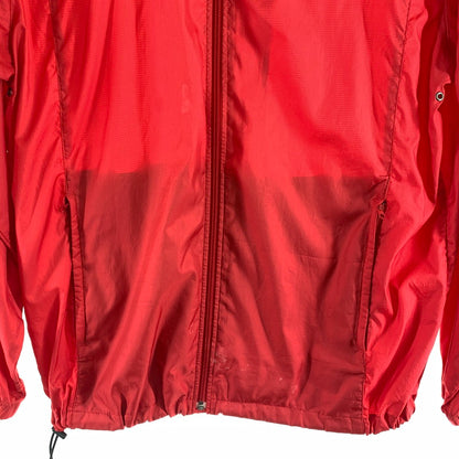 【中古品】【メンズ】 ADIDAS 万国旗タグ 90S NYLON JACKET ナイロンジャケット アウター 上着 RED SIZE:O 90年代 ※汚れ・ほつれ有 146-260920-io-11-fuzh カラー：レッド 万代Net店