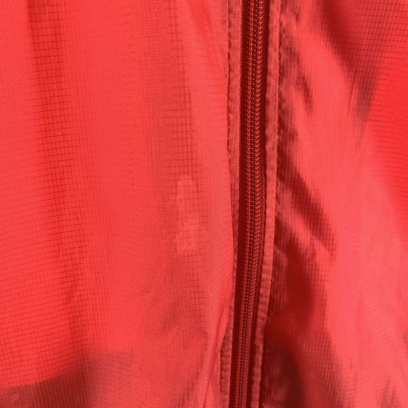 【中古品】【メンズ】 ADIDAS 万国旗タグ 90S NYLON JACKET ナイロンジャケット アウター 上着 RED SIZE:O 90年代 ※汚れ・ほつれ有 146-260920-io-11-fuzh カラー：レッド 万代Net店