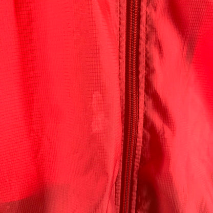 【中古品】【メンズ】 ADIDAS 万国旗タグ 90S NYLON JACKET ナイロンジャケット アウター 上着 RED SIZE:O 90年代 ※汚れ・ほつれ有 146-260920-io-11-fuzh カラー：レッド 万代Net店