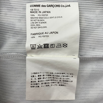 【中古品】【メンズ】 BLACK COMME des GARCONS 1B-T010 PAINTED JERSEY CUT SEW ペイントデザイン 長袖 カットソー 140-260615-vt-99-fuzh サイズ：M カラー：総柄 万代Net店