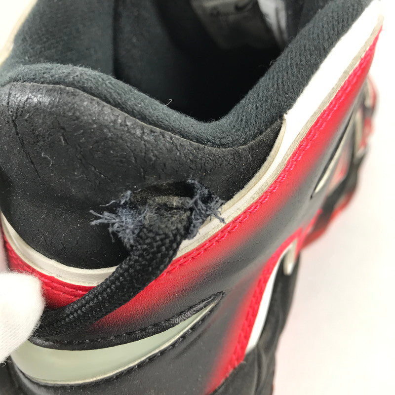 【中古品】【メンズ】 NIKE ナイキ CJ6129-001 AIR MORE UPTEMPO エア モア アップテンポ "LASER CRIMSON" カラー BLACK.RED SIZE:26.5㎝　 スニーカー 靴 160-260615-ky-02-fuzh 万代Net店