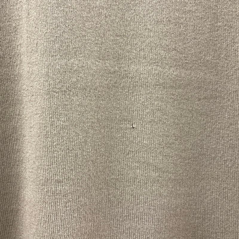 【中古品】【メンズ】 LOUIS VUITTON ルイヴィトン カシミヤシルク LVエンボスロゴセーター トップス ニット ブランド 古着 141-260614-gm-09-fuz サイズ：L カラー：ベージュ 万代Net店