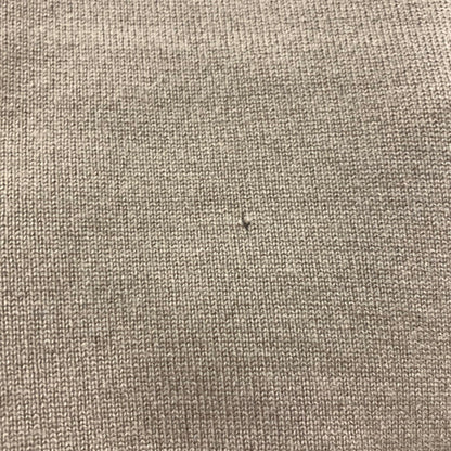 【中古品】【メンズ】 LOUIS VUITTON ルイヴィトン カシミヤシルク LVエンボスロゴセーター トップス ニット ブランド 古着 141-260614-gm-09-fuz サイズ：L カラー：ベージュ 万代Net店