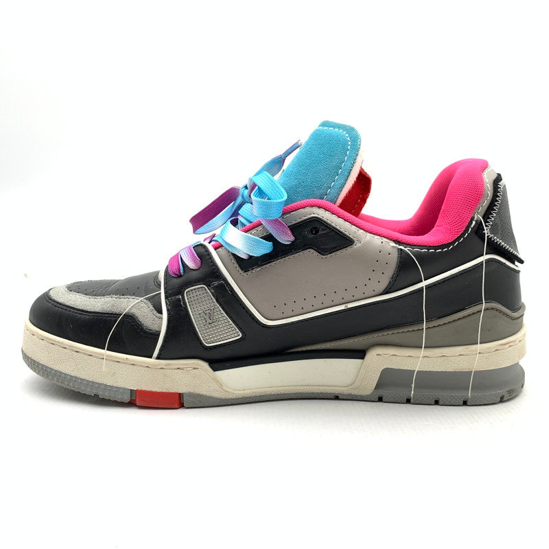 【中古品】【メンズ】 LOUIS VUITTON ルイヴィトン LVトレイナーアップサイクリングスニーカー シューズ 靴 179-260614-gm-12-fuz サイズ：8H(27cm相当) カラー：マルチカラー 万代Net店