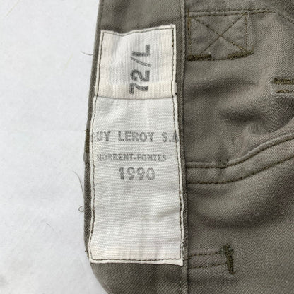 【中古品】【メンズ】 GUY LEROY FRANCE ARMY PANTS ギ・ルロワ フランス軍 パンツ 156-260803-ny-16-fuzh サイズ：72 カラー：カーキ 万代Net店