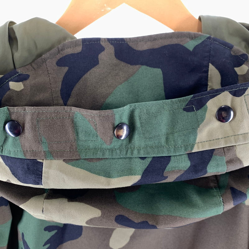 【中古品】【メンズ】 US ARMY 90s ECWCS GORE-TEX PARKA JACKET エクワックス ゴアテックス パーカージャケット ※ファー欠品 145-260615-vt-97-fuzh サイズ：L カラー：カーキカモ 万代Net店